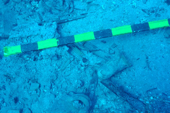 Ενσφράγιστη λαβή ροδιακού αμφορέα