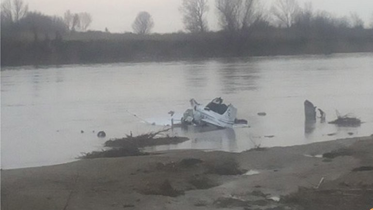 Έρευνα για τα αίτια της πτώσης Cessna στον Αξιό