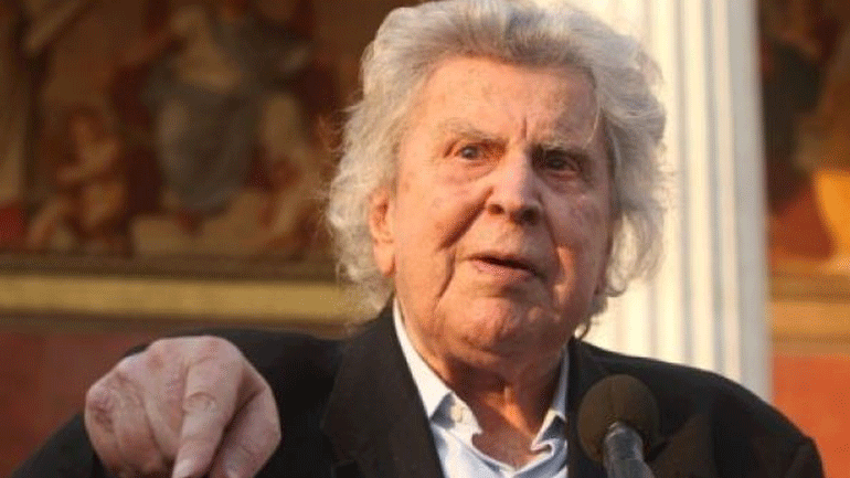 Θεοδωράκης: «Κακέκτυπο του Χιτλερισμού-Ναζισμού η Χρυσή Αυγή»