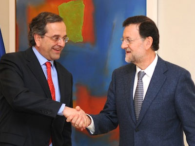 Συνάντηση Σαμαρά – Ραχόι