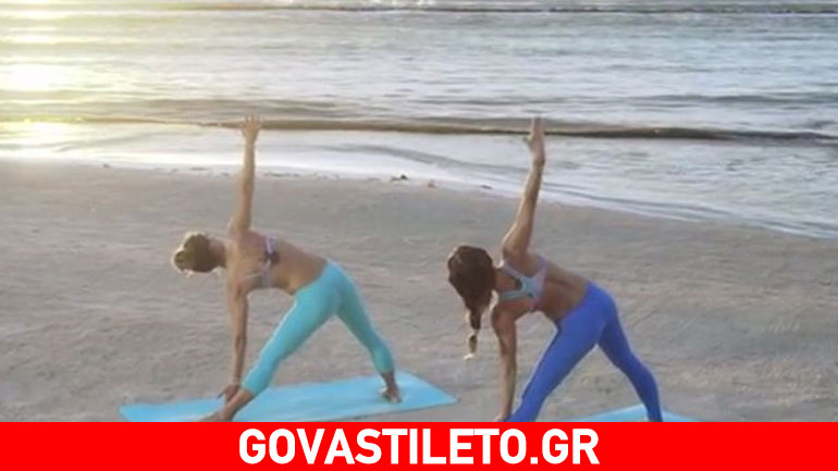 Ξεκινήστε Bikini Yoga στην παραλία για τέλειο κορμί!