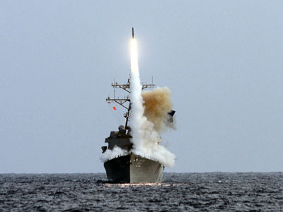 Το σύστημα Aegis κατέστρεψε δύο πυραύλους Κρουζ και έναν βαλλιστικό