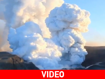 Έκρηξη ηφαιστείου στην Ισλανδία