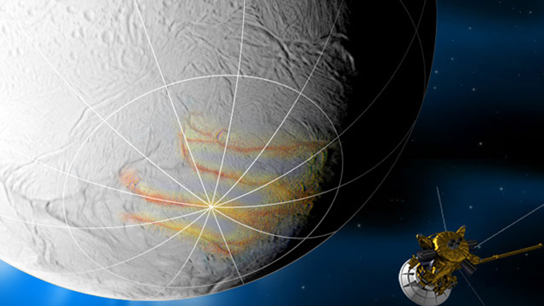 Η μηχανή «Κασίνι» περνά… ξυστά από τον Εγκέλαδο!