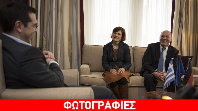 Συνάντηση Τσίπρα-Γκίζι: Αλλαγή πολιτικής στην Ευρώπη ζήτησε ο επικεφαλής της γερμανικής Αριστεράς