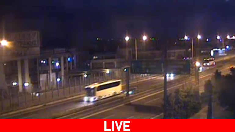 Live εικόνα από Ε.Ο. Αθηνών – Λαμίας και Λ. Κηφισίας Live εικόνα από Ε.Ο. Αθηνών – Λαμίας και Λ. Κηφισίας