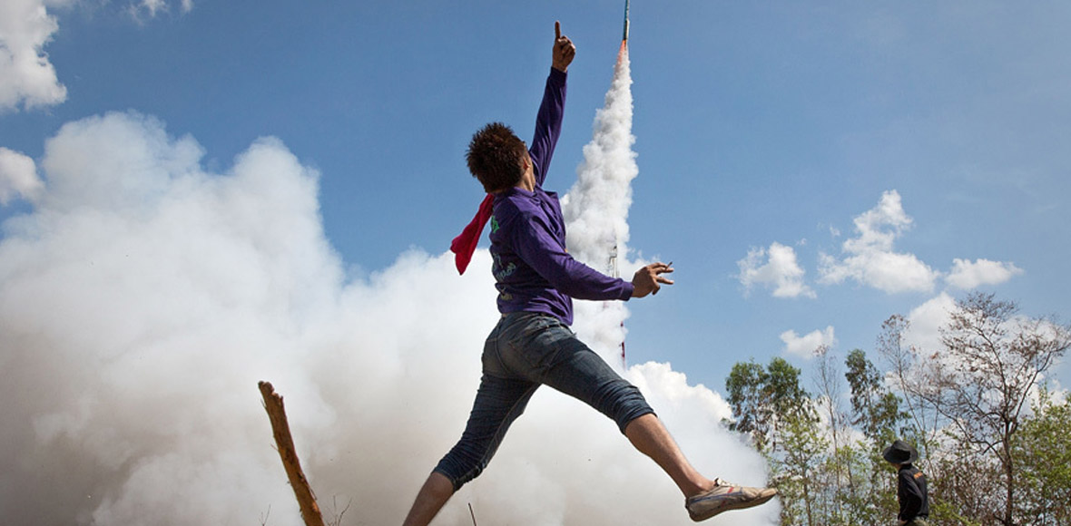 Φεστιβάλ με αυτοσχέδιες ρουκέτες