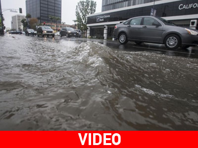 Σφοδρή κακοκαιρία έπληξε την Καλιφόρνια