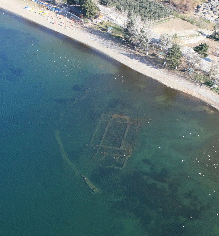 Η βυθισμένη βυζαντινή βασιλική, Τουρκία