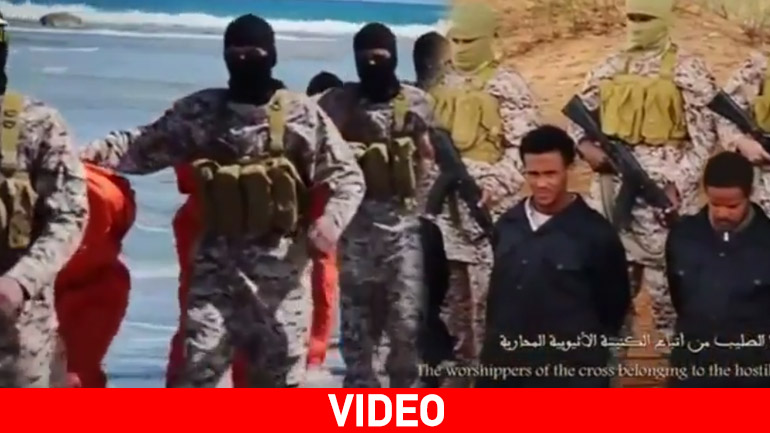 Καταδίκη για το νέο βίντεο της φρίκης με εκτέλεση χριστιανών από τζιχαντιστές Καταδίκη για το νέο βίντεο της φρίκης με εκτέλεση χριστιανών από τζιχαντιστές