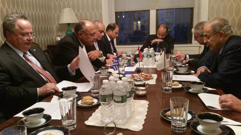 Τριμερής υπουργική συνάντηση Ελλάδας-Κύπρου-Αιγύπτου