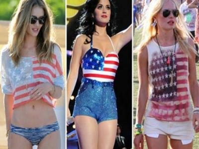 American Flag Print: Το στυλ που αγαπήθηκε από τις σταρ του Χόλυγουντ