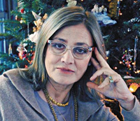 Η Κατερίνα Σχοινά, σκιτσογράφος