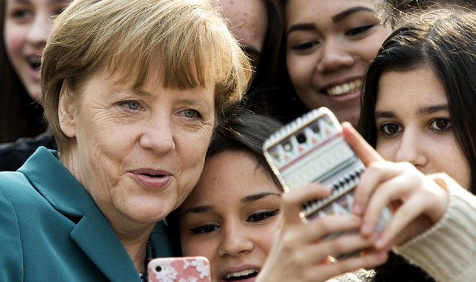 Η selfie μιας Καγκελαρίου