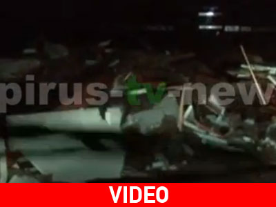 Κατολισθήσεις και… ανεμοστρόβιλοι στην Ήπειρο