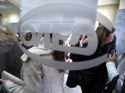 Στους 857.448 οι εγγεγραμμένοι άνεργοι του ΟΑΕΔ