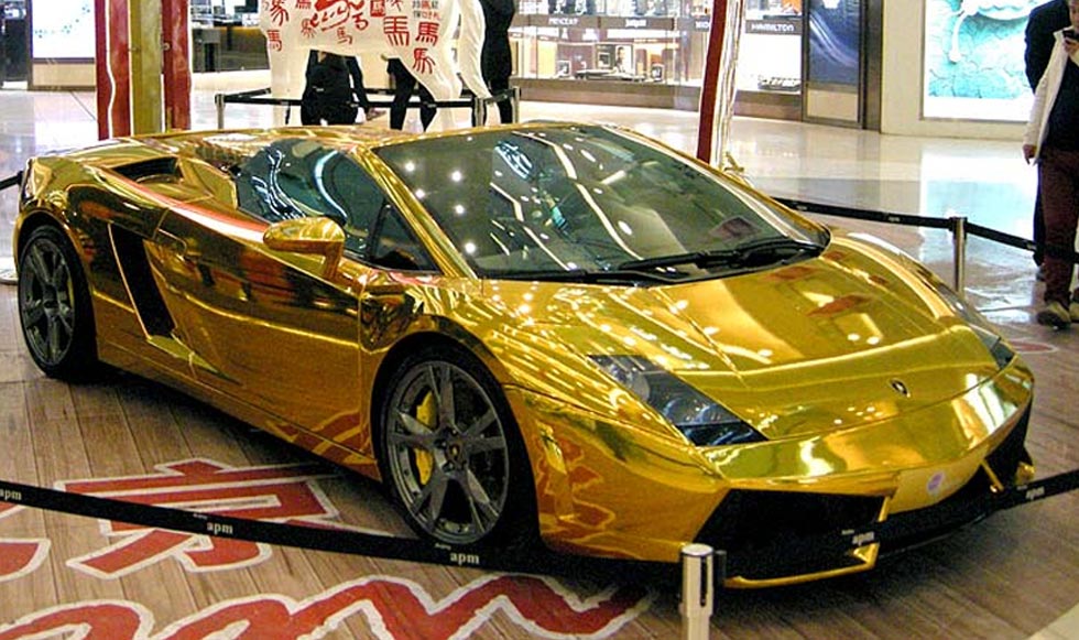Μια Lamborghini από χρυσάφι!