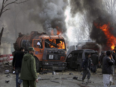 Εικόνα χάους στην Καμπούλ