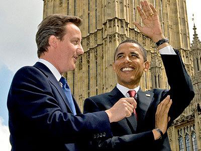 Τηλεφωνική επικοινωνία Ομπάμα-Κάμερον
