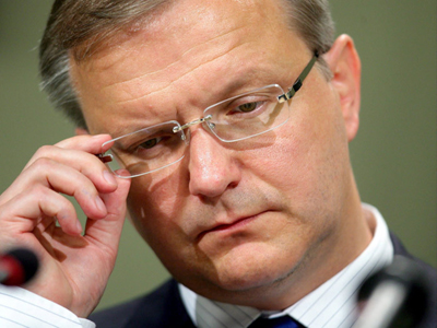 Ταχείς ρυθμούς για την υλοποίηση των οικονομικών στόχων ζητεί ο Rehn