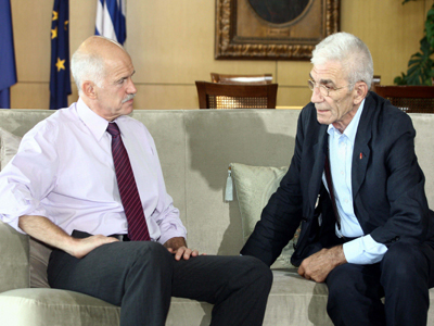 Σύναντηση Παπανδρέου – Μπουτάρη στη Θεσσαλονίκη