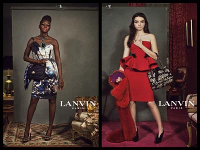 Ο οίκος Lanvin πρωτοπορεί στη Φθινοπωρινή του καμπάνια