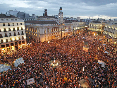 Δημοσκόπηση: Το 81% των Ισπανών δίνει δίκιο στους «Αγανακτισμένους»