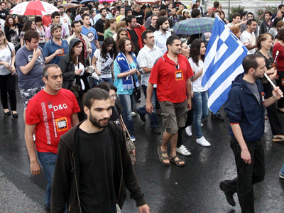 Ειρηνικές οι πορείες στη Θεσσαλονίκη