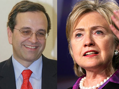 Η ελληνική οικονομία στο επίκεντρο της συνάντησης Clinton – Σαμαρά