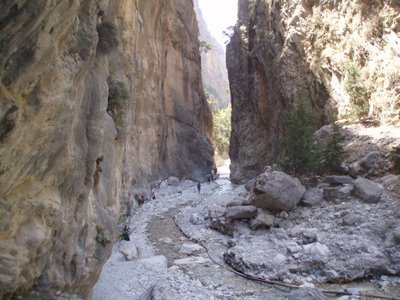 Πρόταση για την ιατρική κάλυψη στο φαράγγι της Σαμαριάς