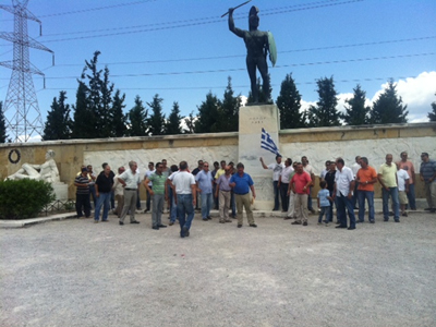 «Μολών λαβέ» λένε στον Γ. Ραγκούση οι ταξιτζήδες της Λαμίας