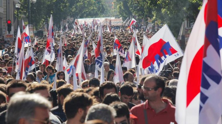 Πανελλαδικό συλλαλητήριο του ΠΑΜΕ στις 11 Ιουνίου