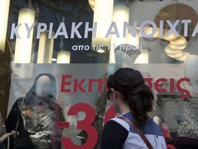 Ανοικτά τα καταστήματα την Κυριακή