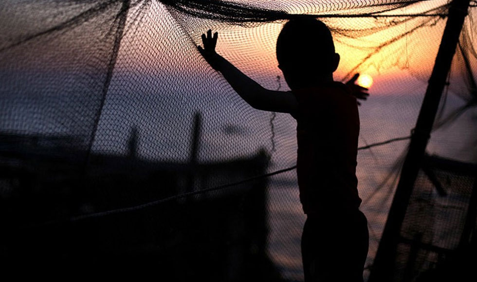 Ηλιοβασίλεμα στη Γάζα