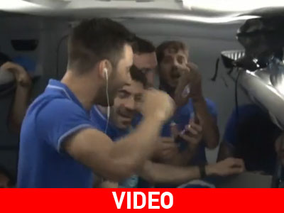 Οι πανηγυρισμοί στο πούλμαν της Εθνικής!