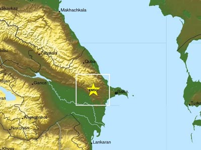 Σεισμός 5,3R στο Αζερμπαϊτζάν