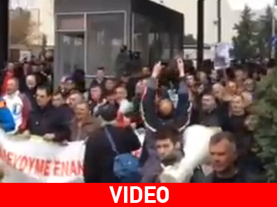 Στον χώρο της 25ης Agrotica κατέληξε η πορεία αγροτών