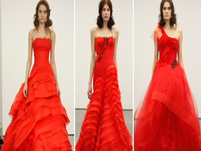 Vera Wang: Το 2013 τα νυφικά θα είναι κόκκινα…