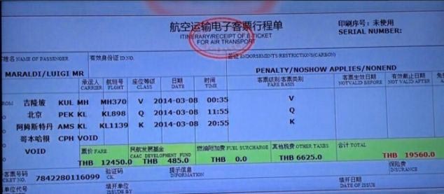 Τα ανωτέρω εισιτήρια φέρονται να εξεδόθησαν με πλαστά έγγραφα