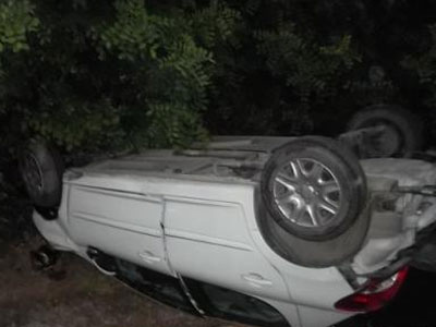 Τροχαίο στη Βαρυμπόμπη