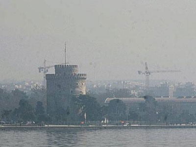 Η βροχή «ξέπλυνε» την ατμοσφαιρική ρύπανση στη Θεσσαλονίκη