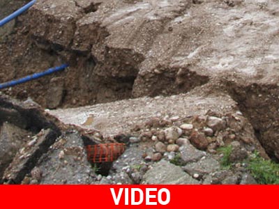 Αγώνας δρόμου μετά την καθίζηση στην Αρχαία Ολυμπία