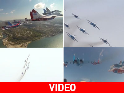 Εντυπωσιακοί ελιγμοί στον αέρα