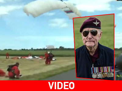 Νορμανδία: «Ελεύθερη πτώση» βετεράνου έπειτα από 70 χρόνια