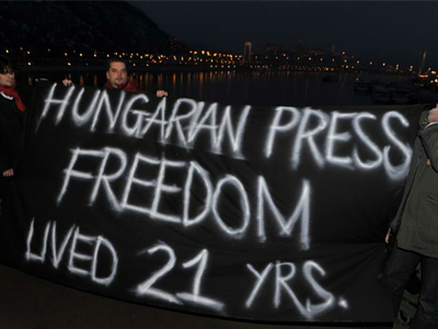 Απειλείται η ελευθερία των ΜΜΕ στην Ουγγαρία