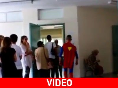 Στην κάλπη o… σούπερμαν της Θεσσαλονίκης!