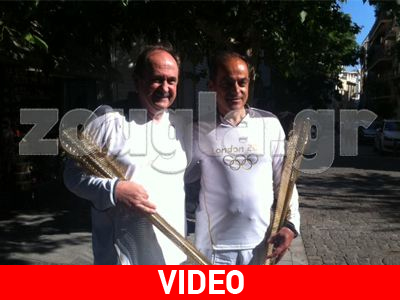 H Ολυμπιακή Φλόγα στην Ακρόπολη H Ολυμπιακή Φλόγα στην Ακρόπολη