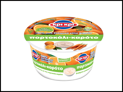 Νέο επιδόρπιο γιαουρτιού καρότο-πορτοκάλι από την ΚΡΙ ΚΡΙ
