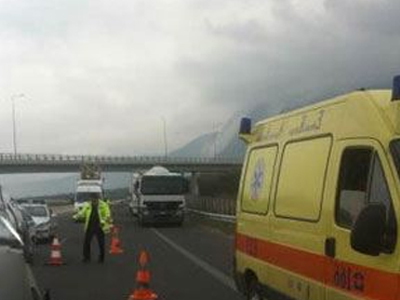 Τροχαίο προκαλεί ουρές χιλιομέτρων στις Θερμοπύλες