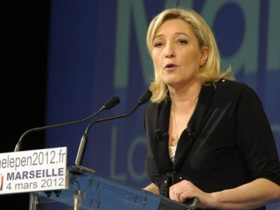 Επίθεση Μαρίν Λεπέν κατά Goldman Sachs